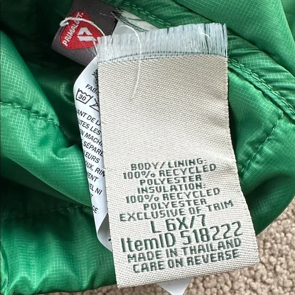 LL Bean primaloft jacket unisex - Picture 6 of 8